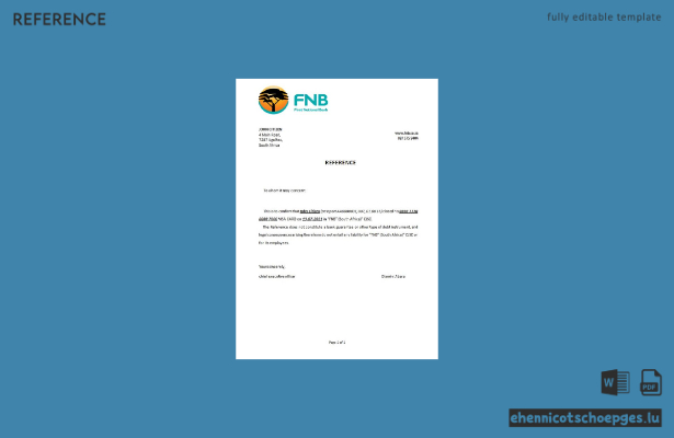 Vorschau zur Schließung der FNB in ​​Südafrika